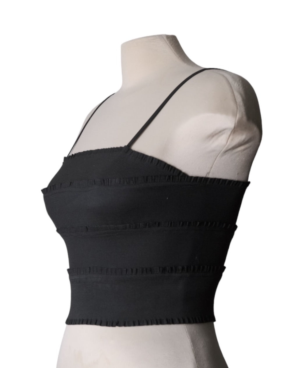 #1015 - Haut bustier à bretelles fines
