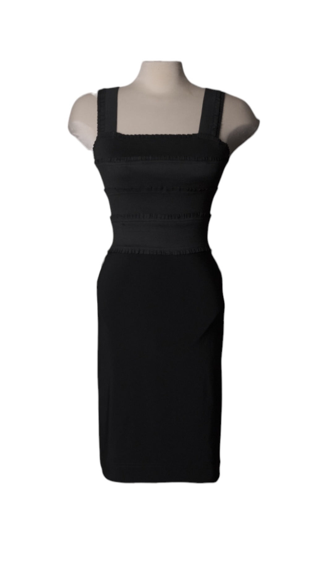 #1017 Bustier Pencil Dress with Shoelaces