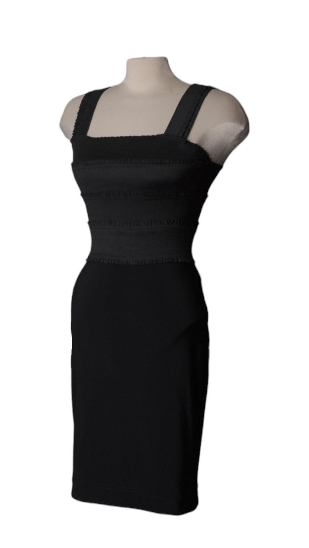 #1017 Bustier Pencil Dress with Shoelaces