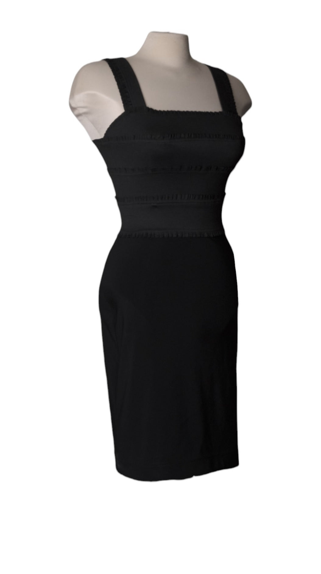 #1017 Bustier Pencil Dress with Shoelaces